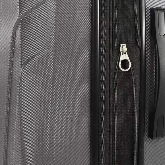 Samsonite Ashurst 20" Hard Side Spinner Luggage- Steel Grey - Picture 3 of 13